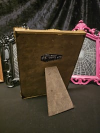 Image 5 of  faceless girls" -vintage Framed With Preserved spider Web