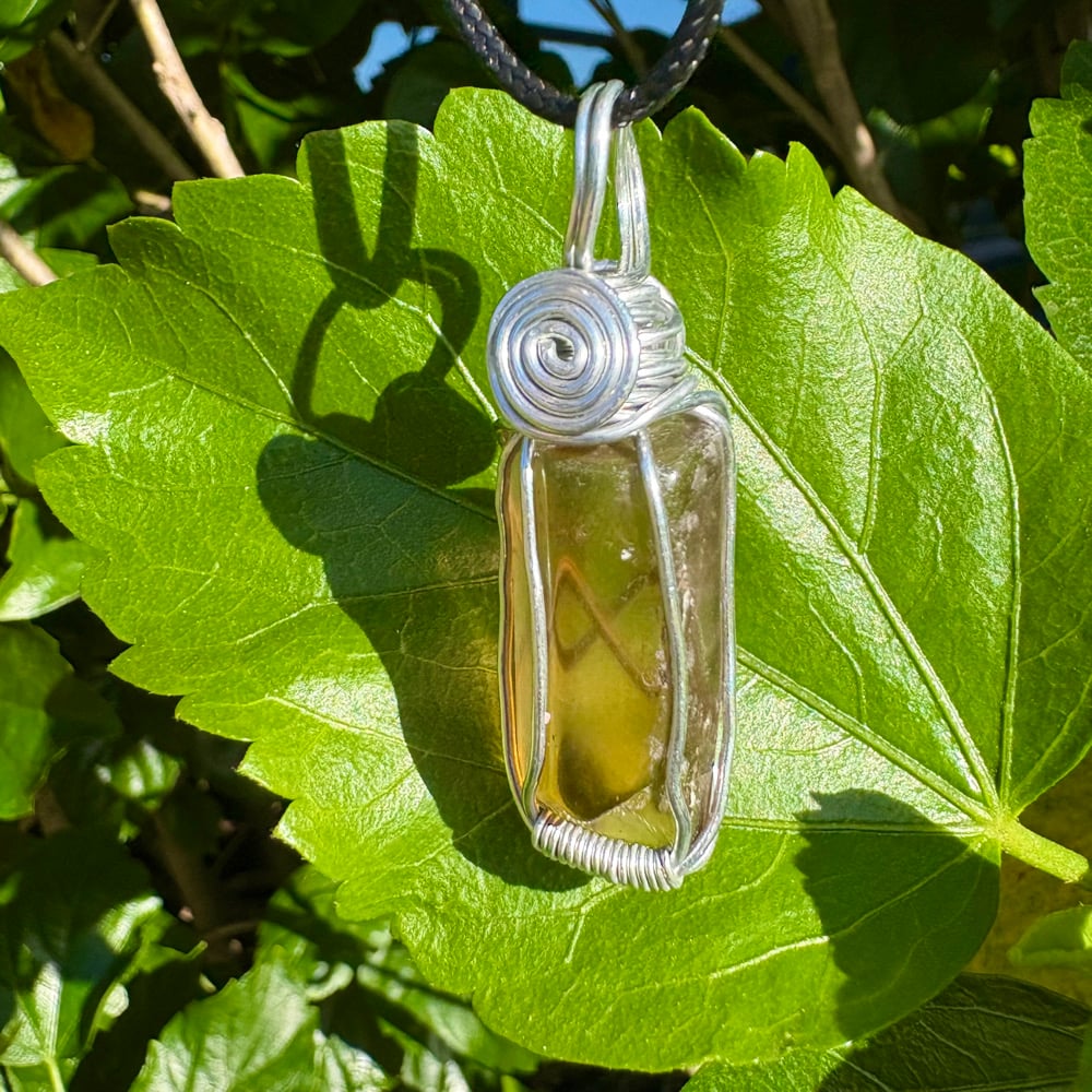 Image of amber pendant
