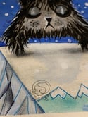 Trixy Cat - Triangle gang Character Sketch