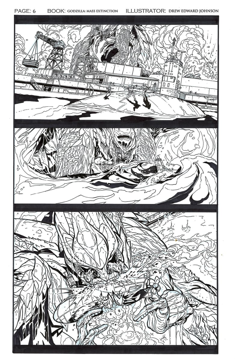 Image of GODZILLA: AFTERSHOCK PAGE 6