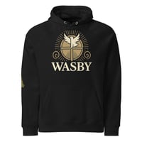 Image 5 of WASBY® Unisex Eco Raglan Christian Hoodie | Faithwear Streetwear UK