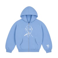 Image 1 of Blue Face Zip