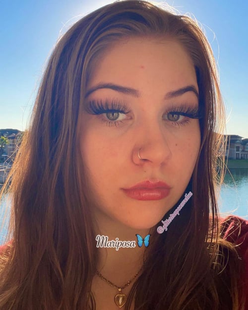 Image of Black Fluffy Faux Mink Lashes🖤