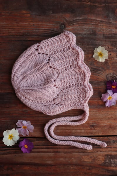 Image of Bonnet Bluebell - Blush - Size 1-3 Years 