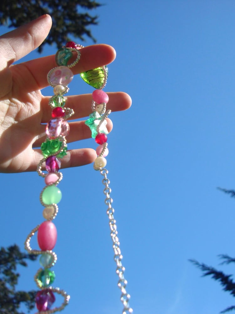 Image of PINKXGREEN 2WISTED NECKLACE