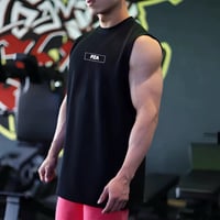 Image 2 of PRE-ORDER: Black Box Logo Tank Top