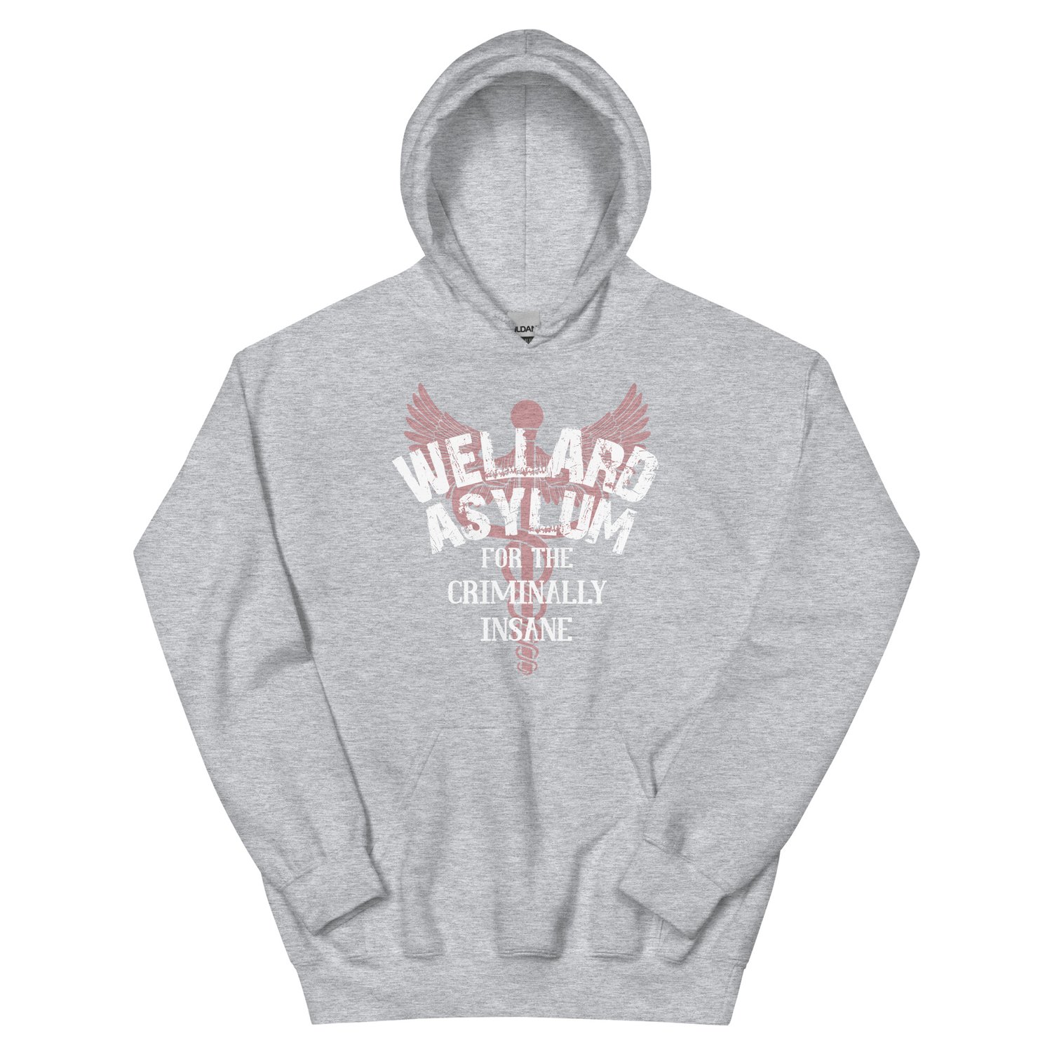 Image of Officially licensed lethal Wellard asylum Unisex Hoodie