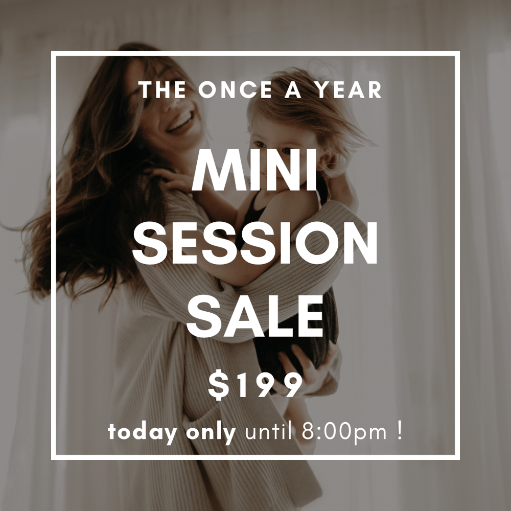 Image of Mini Session Flash Sale