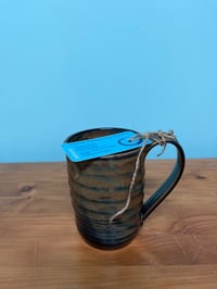 Image 2 of M54 Orangy-Gold Blackish Large Mug