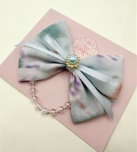 Spring Collection - Blue watercolour Original Bow