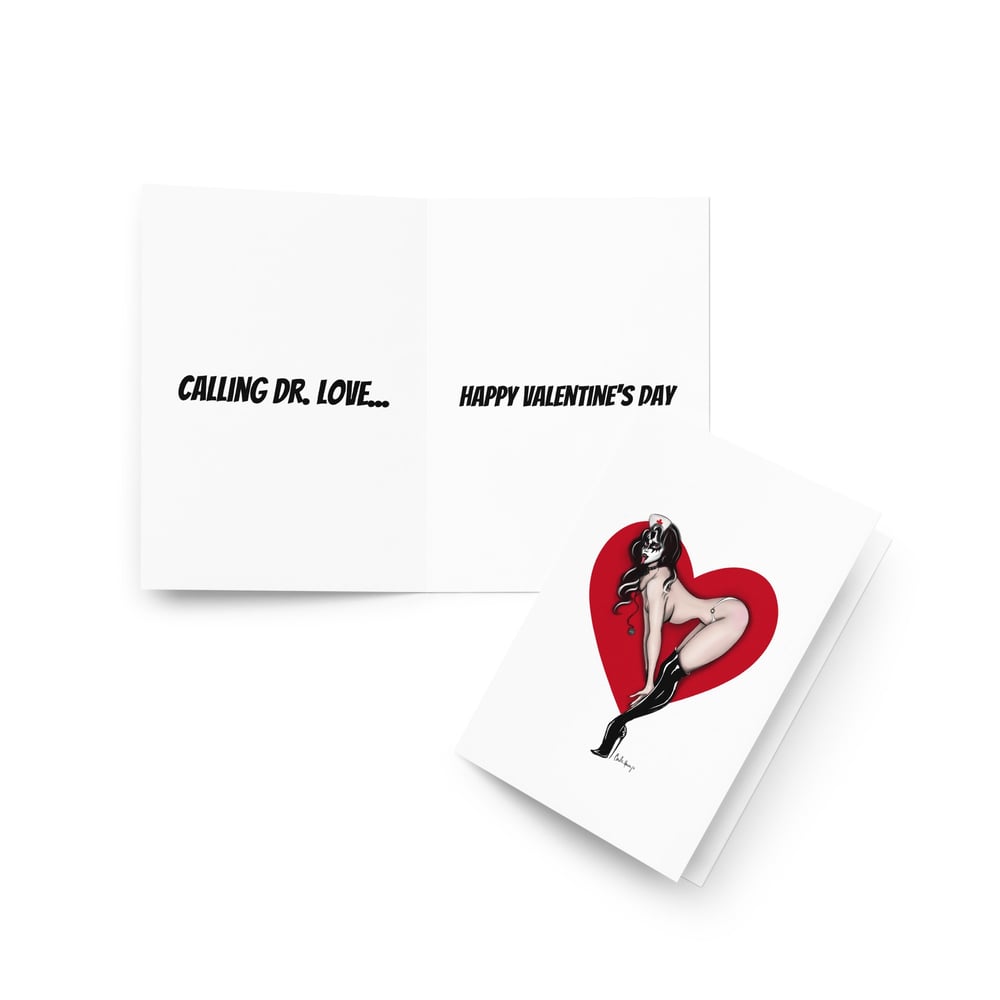 Image of PAULA STANLEY + GINA SIMMONS VALENTINES DAY CARD DUO