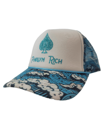 Image 1 of Phillyn Rich "Ocean Waves" Trucker Hat