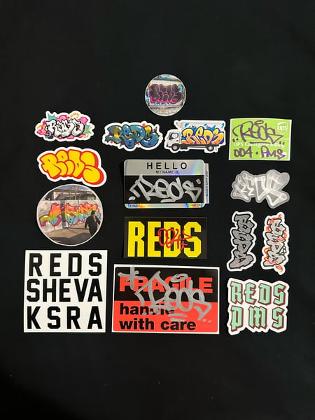 Image of Reds MEGA Sticker Pack