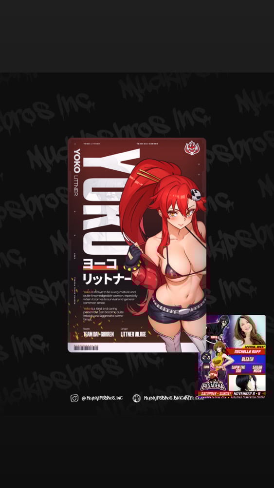 Yoko singed print ( English VA)