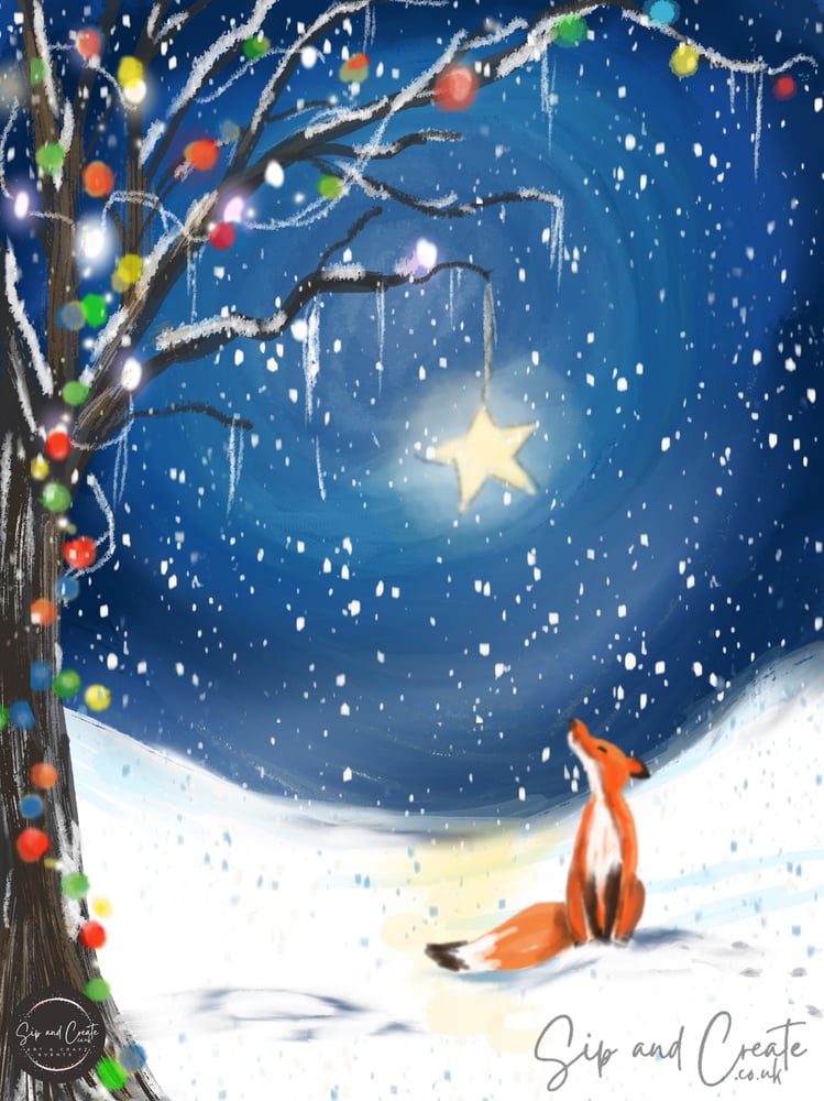 Image of “The Fox and the Star” Painting Workshop