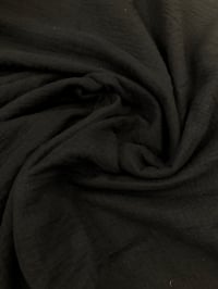Image 1 of Gasa/Muselina - Negro - 10€/m