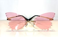 Image 2 of Rhinestone Butterfly Shades