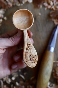Image 7 of Oak and Mushroom- Coffee Scoop