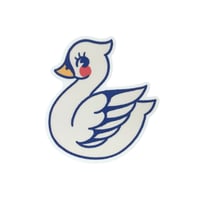Swan Sticker by Ali