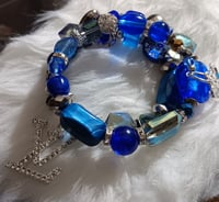 Image 1 of Wrap Bracelet (BLUE)