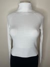 White Turtleneck 
