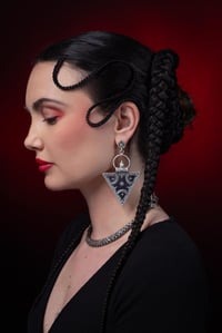 Image 2 of Gurkha Silver Earrings 