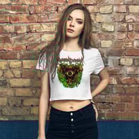 Image 2 of Women’s Crop All Seeing Cthlulu Tee