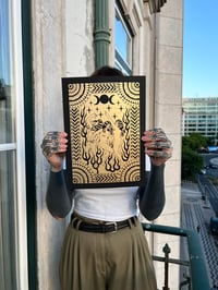 Image 1 of Print A4 • Golden Witches 