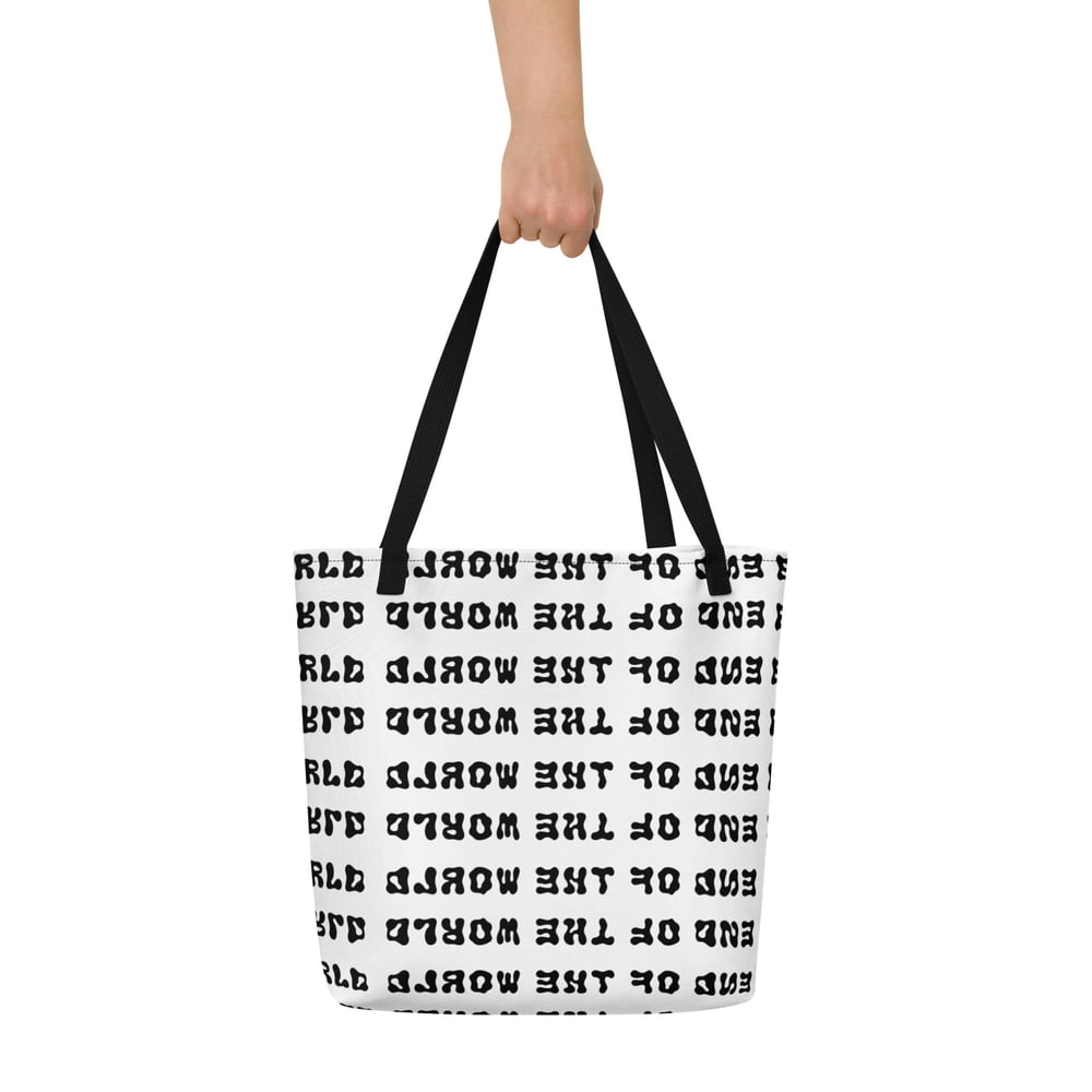 End of the World Beach Tote Bag