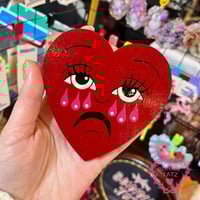 Classic Crying Heart Wall Hanging