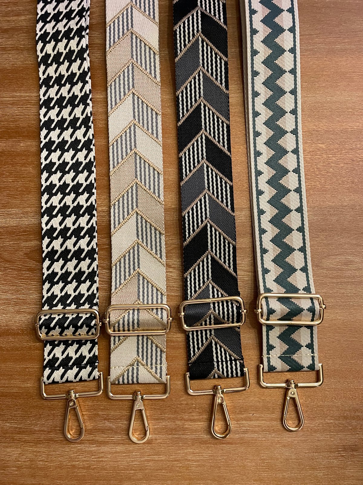 Image of New straps - note choice 