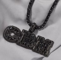 Image 4 of Diamond studded Name Pendant 