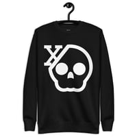 Image 2 of My Skull Is White Unisex Premium Sweatshirt