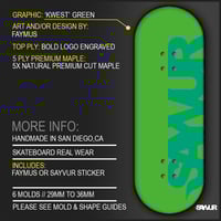 Image 1 of SAYVUR ‘KWEST’ GREEN