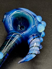 Image 4 of Blue Moon Pipe With Ghost Horn 