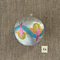 Image 6 of Round Metallic Retro Ornaments