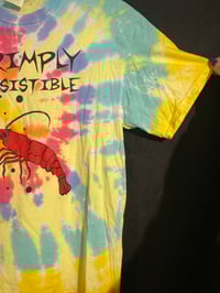 Image 3 of MEDIUM Shrimply Irresistible Tie Dye Shirt 1