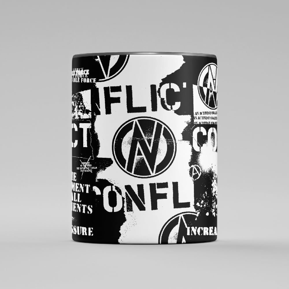 Image of CONFLICT Increase The Pressure Mug
