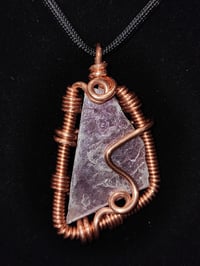 Lepidolite Pendant #3 Piaui, Brazil