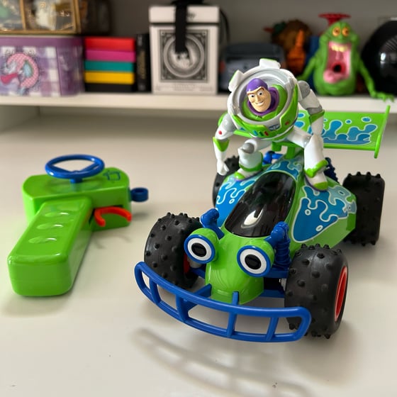 Image of VOITURE TELEGUIDEE TOY STORY