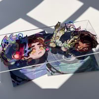 Image 4 of Jayvik Double Layered Keychain Set