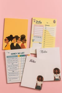 Image 1 of Handmade Notepads – Fun & Stylish Designs | 3x5 & 4x6 Sizes