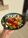High Protein Pulled Harissa Chicken & Sweet Potato