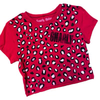 Image 2 of “GNARLY Y2K” Custom Hand Painted Baby Tee LARGE