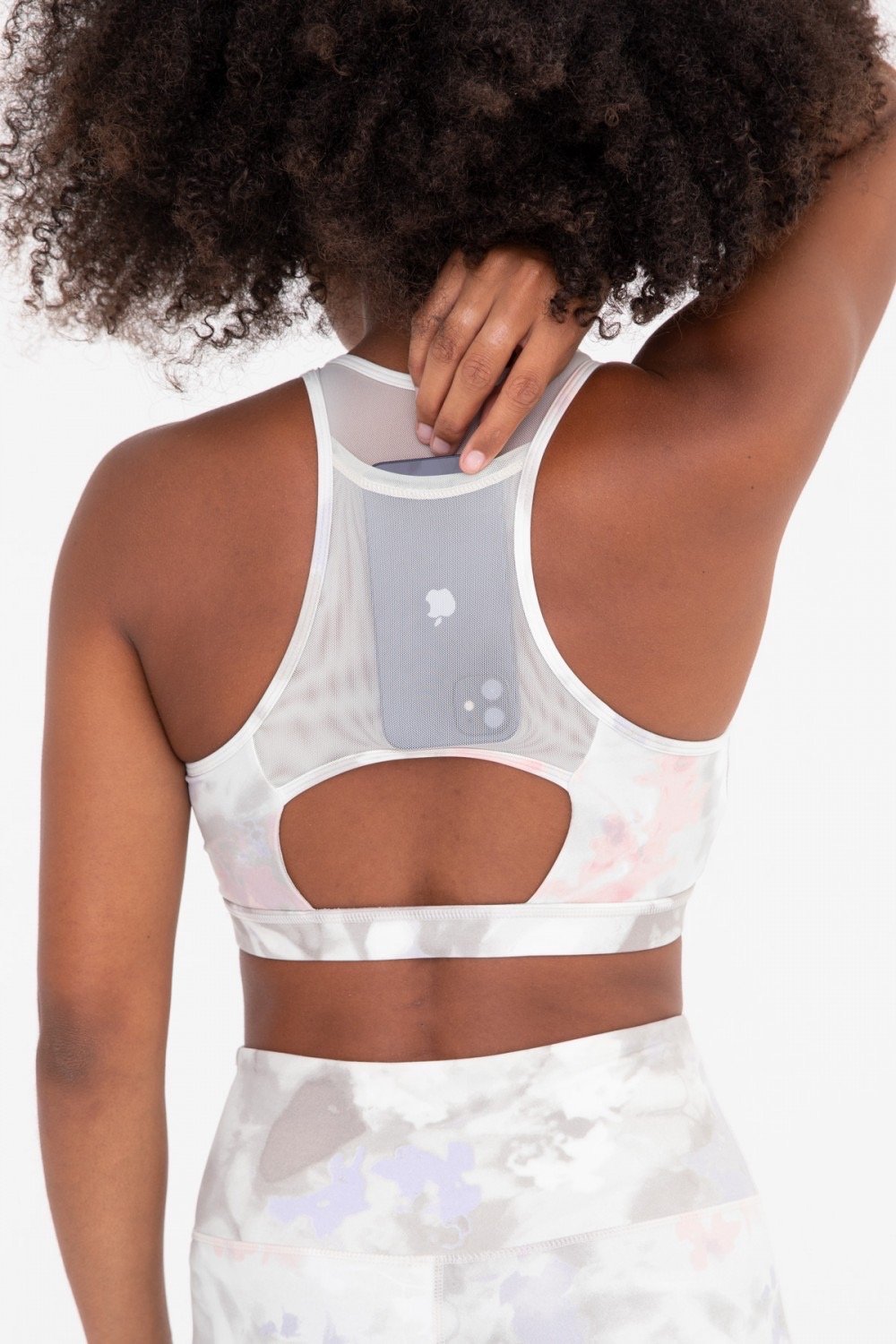 Branded Cut Out Sports Bra