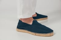 Image 2 of Alpargatas de espiga azules