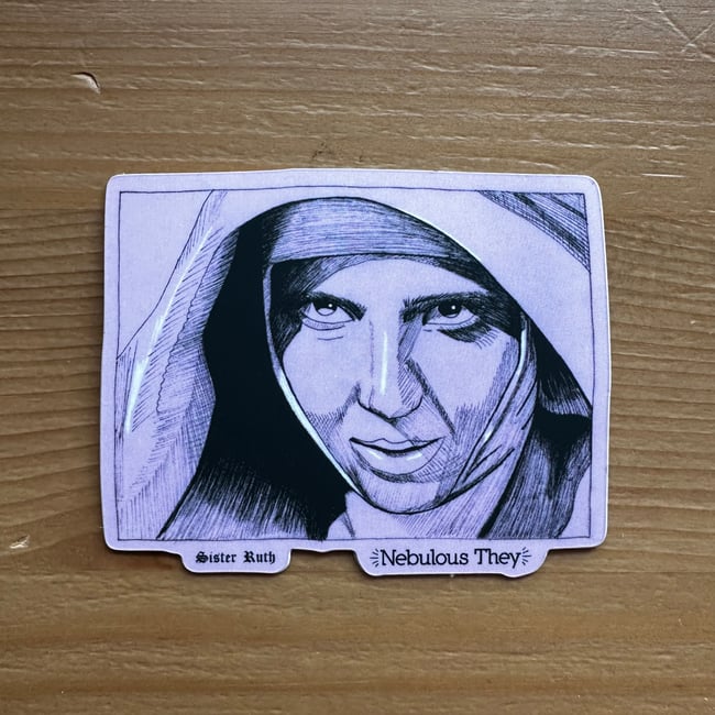 Women in film stickers!