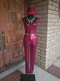 Image 6 of Girl's Night Out Sequins Jumpsuit 