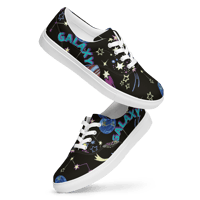 Image 1 of Women’s lace-up canvas shoes (GALAXY)