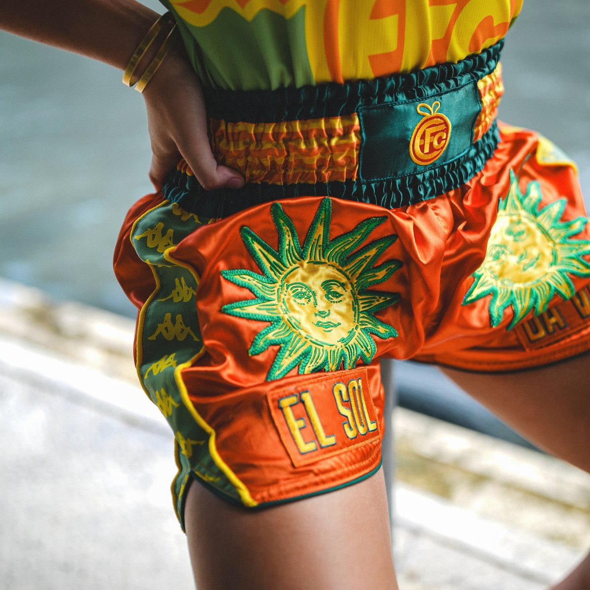 Image of EL SOL ES VIDA MUAY THAI SHORT